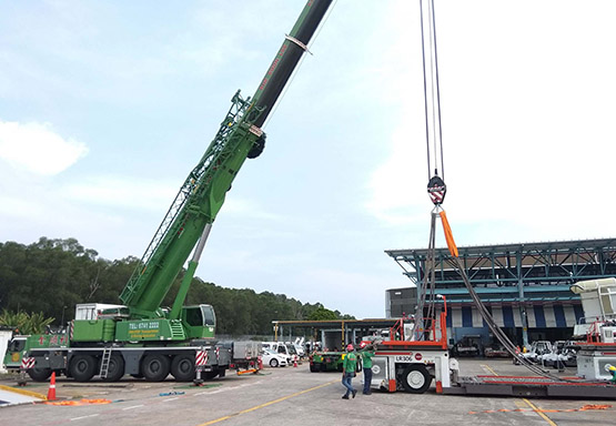 Cho thuê xe cẩu tại Cà Mau