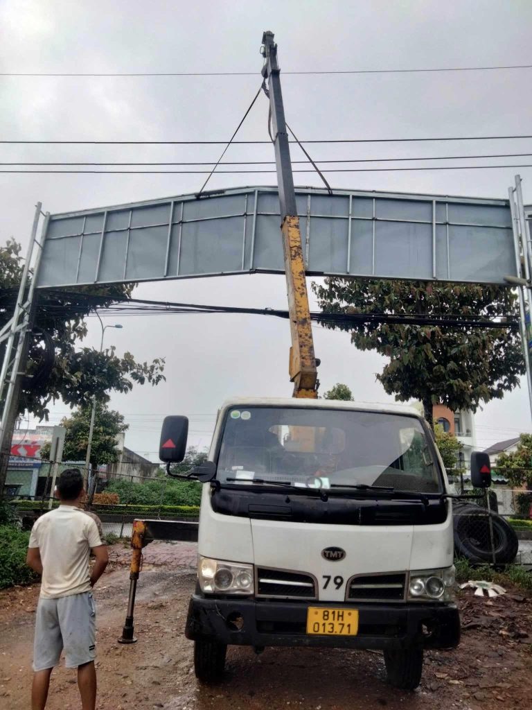 Cho thuê xe cẩu Gia Lai uy tín chuyên nghiệp