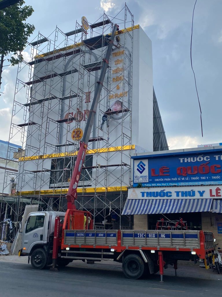 Cho Thuê Xe Cẩu Tại Bến Tre cho thue xe cau tai ben tre 1