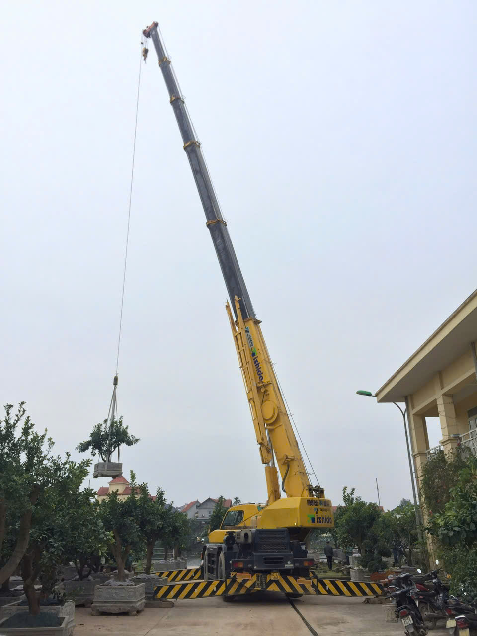 Dịch vụ cho thuê xe cẩu tại Hà Nội 