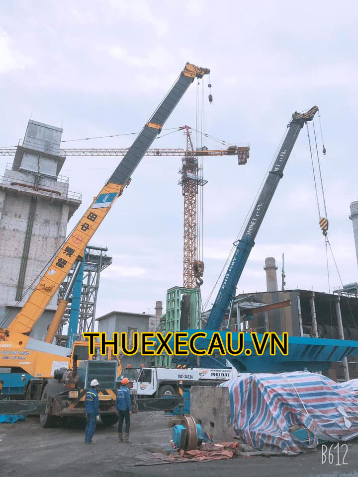 Dịch vụ cho thuê xe cẩu Hải Phòng uy tín