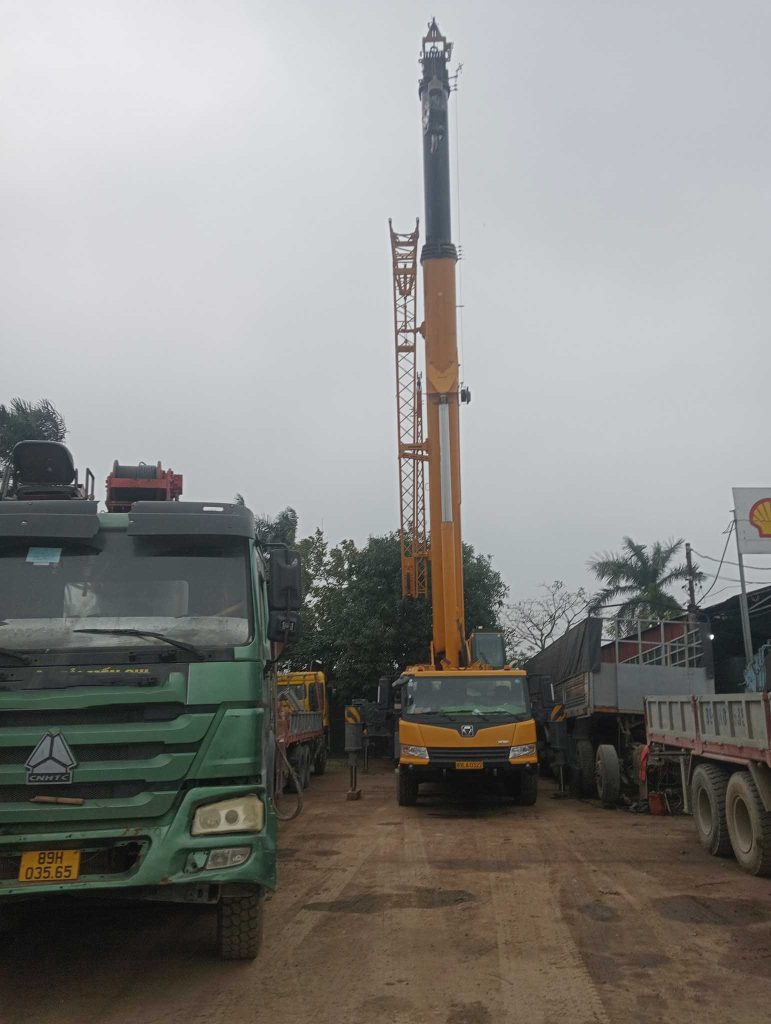 Chúng tôi cho thuê xe cẩu giá tốt tại Hưng Yên
