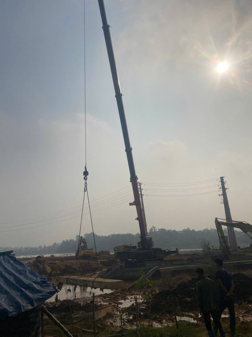 Cho Thuê Xe Cẩu Tại Phú Thọ Cho thuê xe cẩu tại Phú Thọ thi công xây dựng