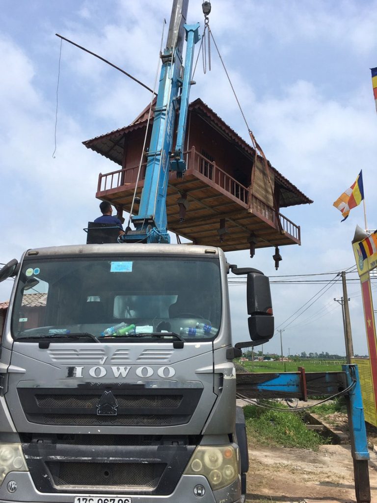 Cho thuê xe cẩu Thái Bình