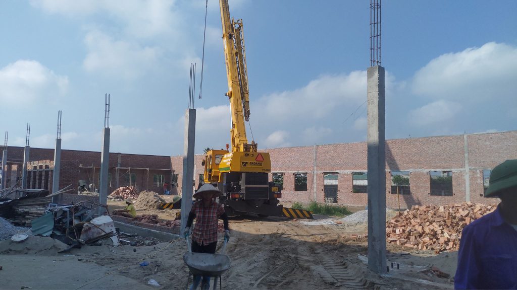 Cho thuê cẩu tại Thái Bình Huyện Quỳnh Phụ