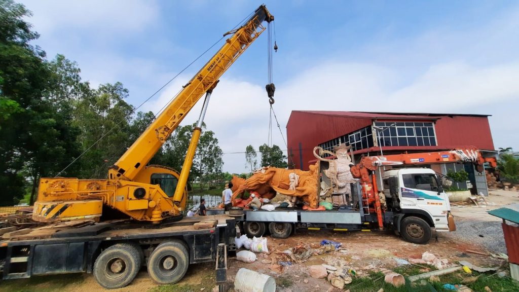 Cho thuê xe cẩu tại thị xã Thanh Hoá