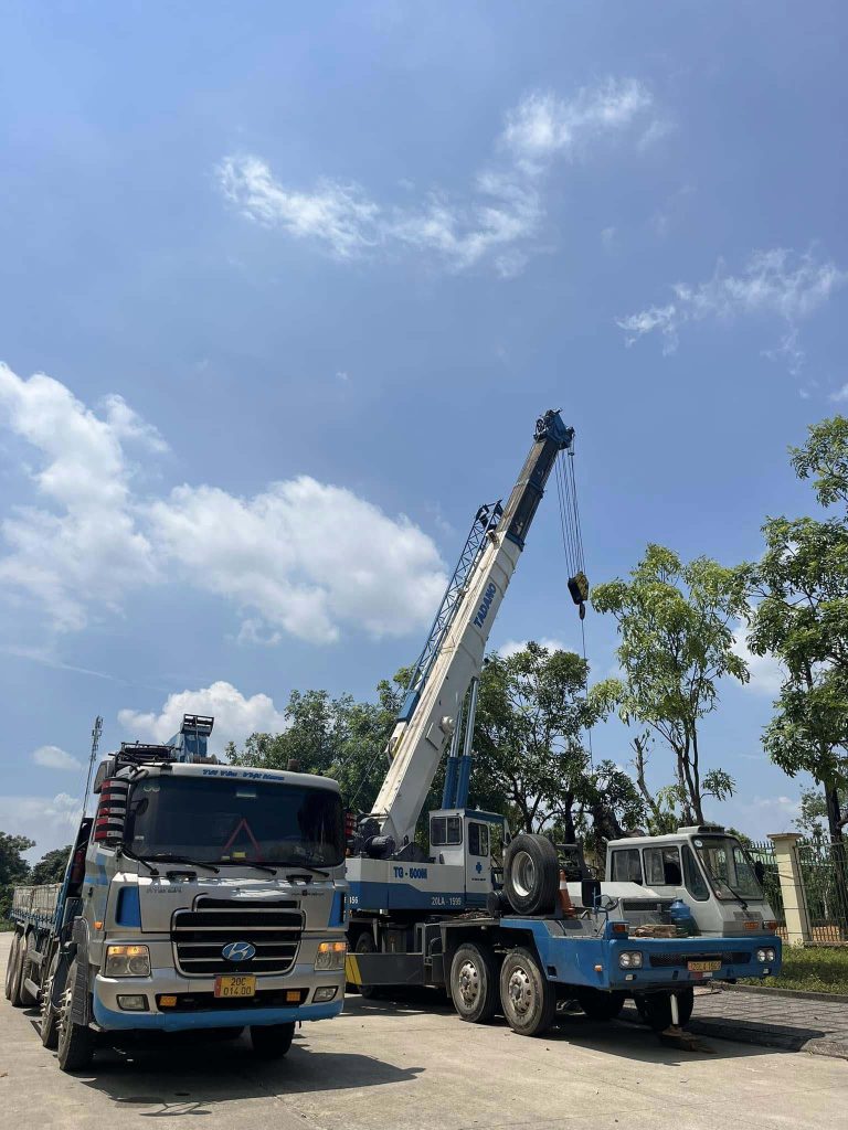 Cho Thuê Xe Cẩu Tại Thái Nguyên cho thue xe cau thai nguyen 1