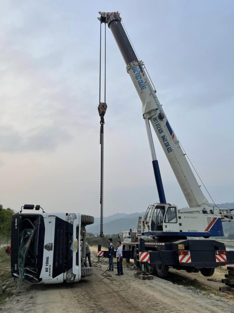 Dịch vụ thuê xe cẩu tại Bắc Giang