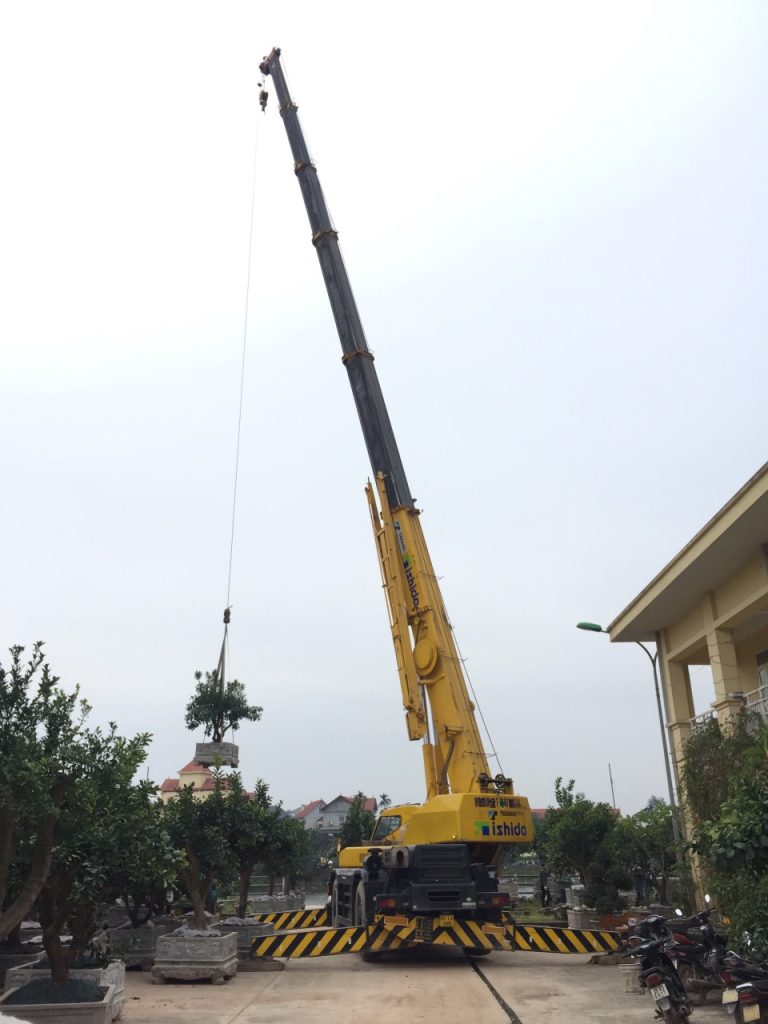 Ishida Việt Nam cho thuê xe cẩu tại Hà Nội