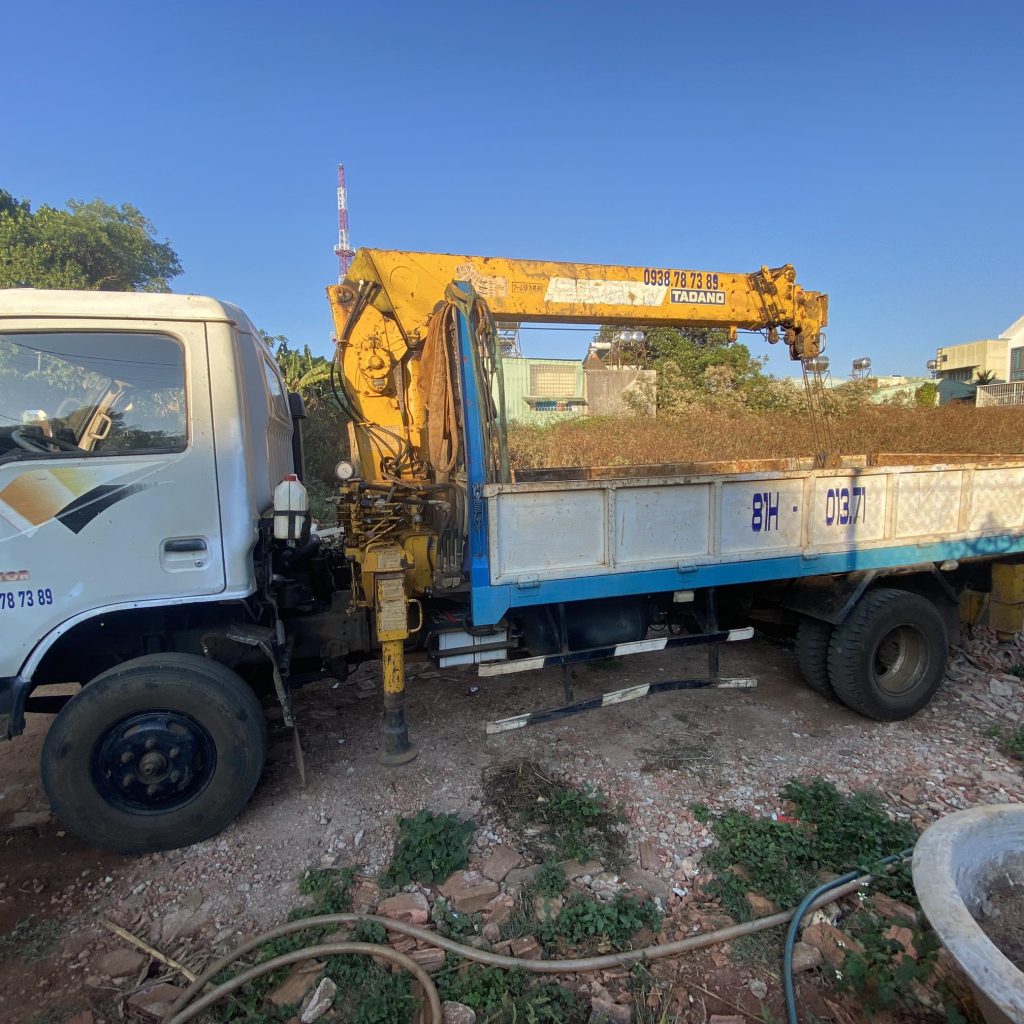 Dịch Vụ cho thuê xe cẩu Lào Cai