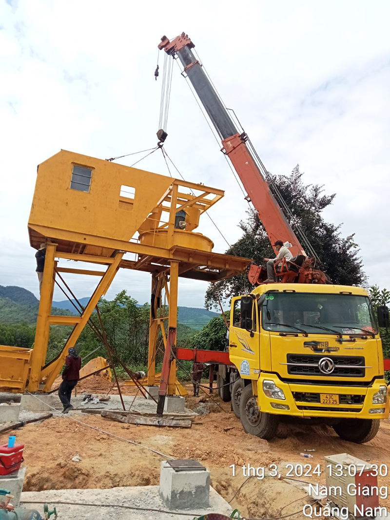 Cho thuê xe cẩu tại Quảng Nam, Đà Nẵng