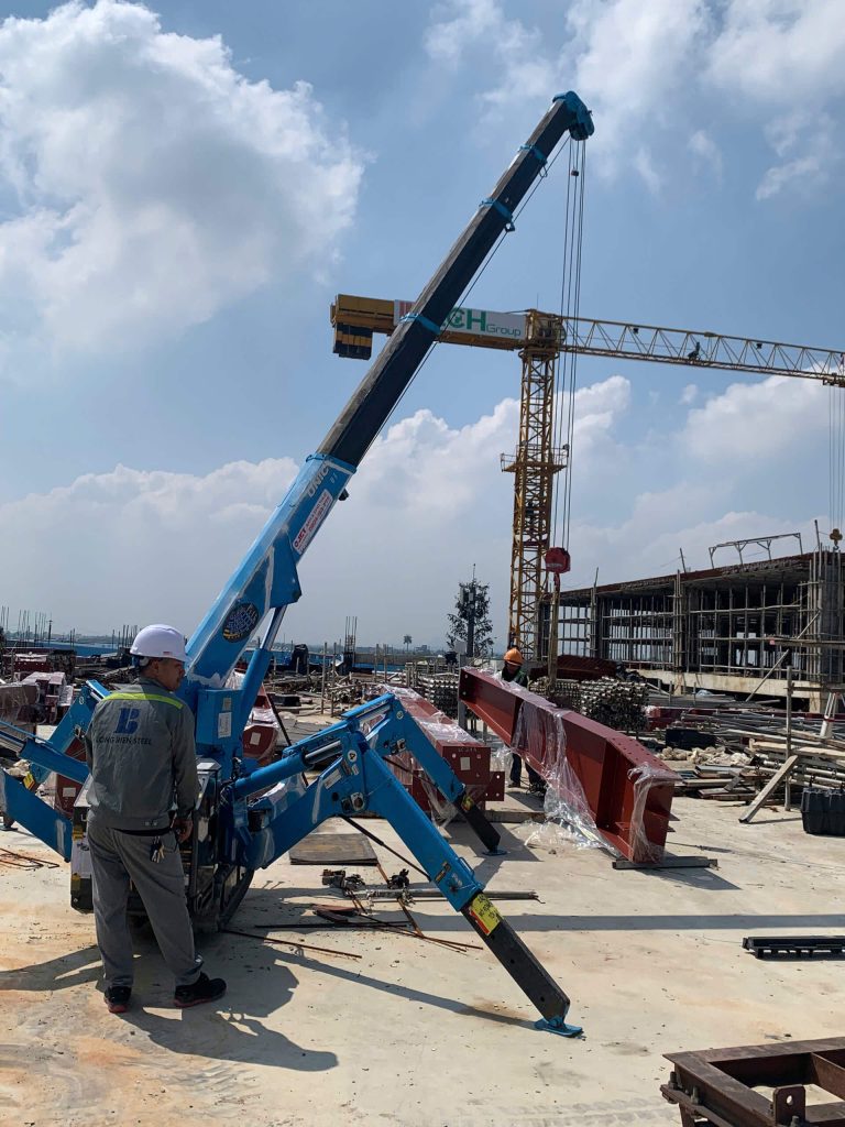 Dịch vụ cho thuê xe cẩu tại Hà Nội uy tín chuyên nghiệp